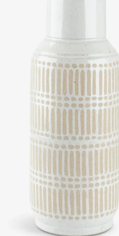 Jarrones>JYSK GUSTAFJarrón GUSTAF Ø18xA47cm blanco