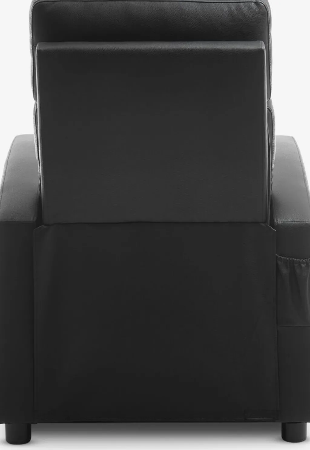 Sillones>JYSK HADRUPSillón reclinable HADRUP polipiel negro