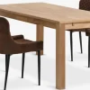 Mesas De Comedor|Conjuntos De Comedor>JYSK HAGE + PEBRINGEMesa HAGE L190 roble natural + 4 PEBRINGE marrón/negro