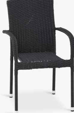 Sillas De Jardín>JYSK HALDBJERGSilla apilable HALDBJERG negro