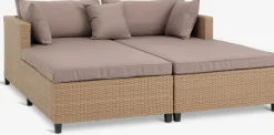 Muebles De Jardín|Tumbonas>JYSK HALLINGTumbona HALLING A179xL187 Natural