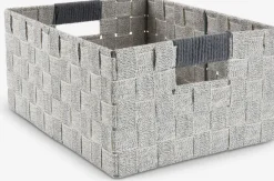 Todas Las Cestas|Cestas Y Cajas>JYSK HALVDANCesta HALVDAN A25xL33xA15cm gris