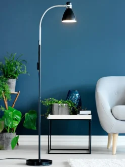 Lámparas>JYSK HANSSONLámpara de pie HANSSON A155cm negro