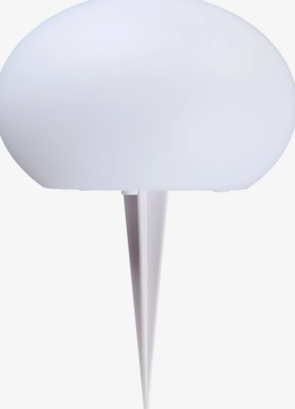 Iluminación Solar>JYSK HAVESANGERLámpara solar HAVESANGER Ø15xA10cm blanco
