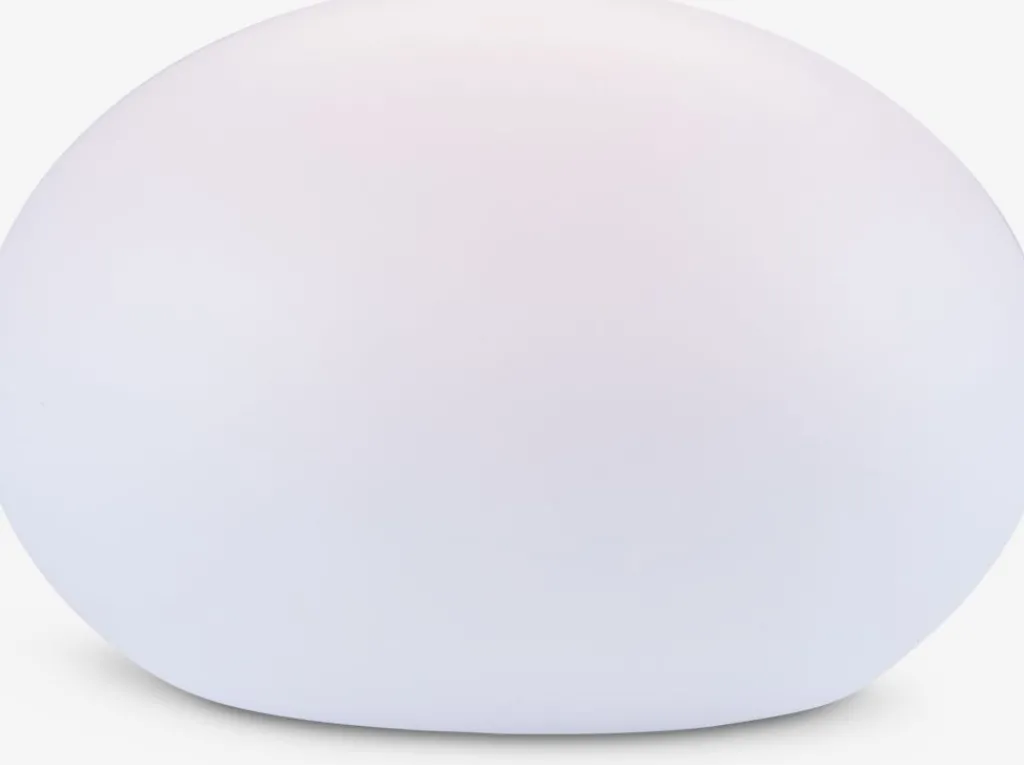 Iluminación Solar>JYSK HAVESANGERLámpara solar HAVESANGER Ø15xA10cm blanco