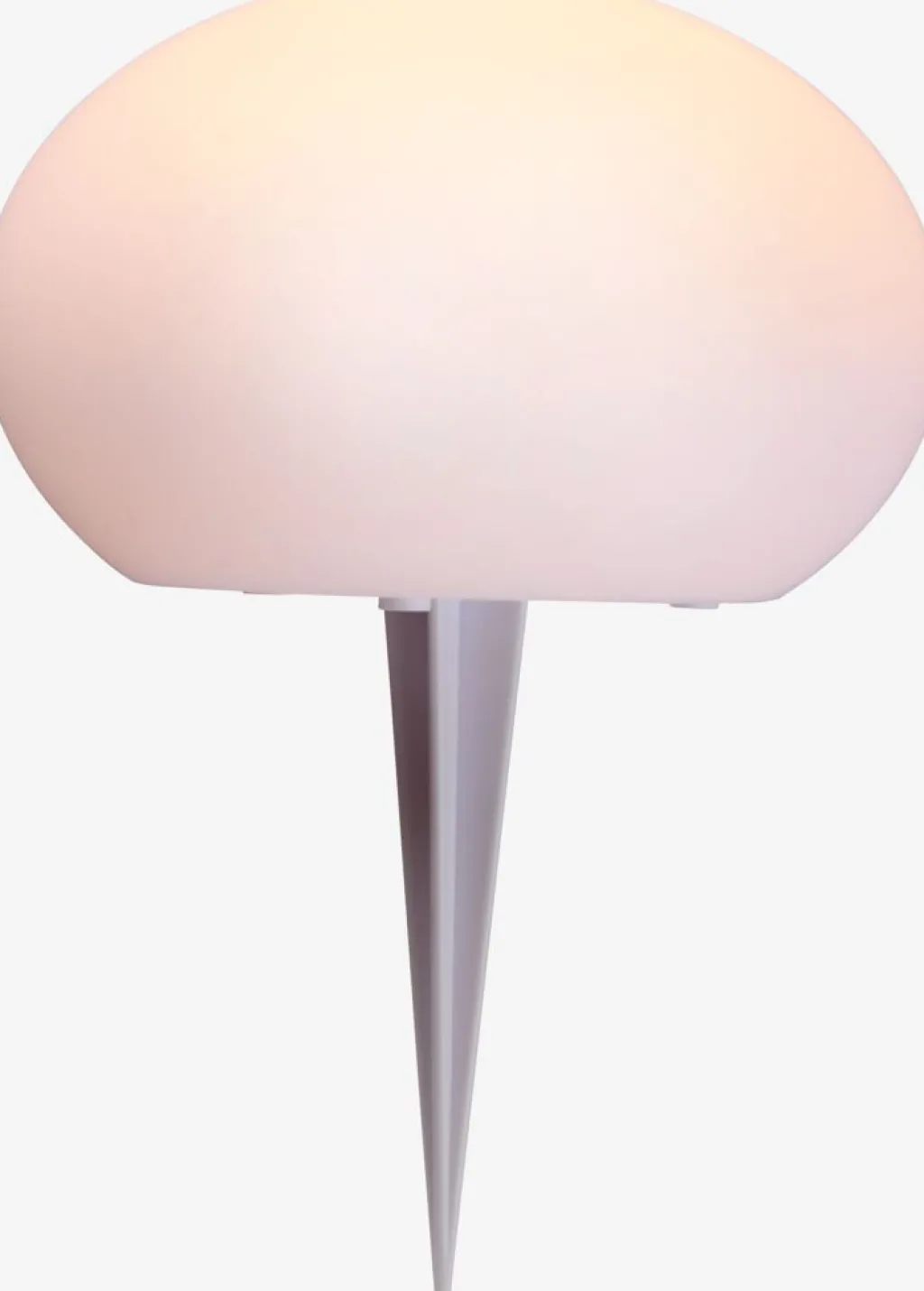 Iluminación Solar>JYSK HAVESANGERLámpara solar HAVESANGER Ø15xA10cm blanco