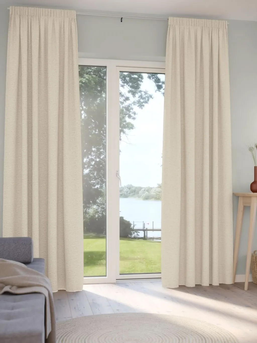 Cortinas Gruesas>JYSK HAVSTEINCortina HAVSTEIN 1x140x245 beis