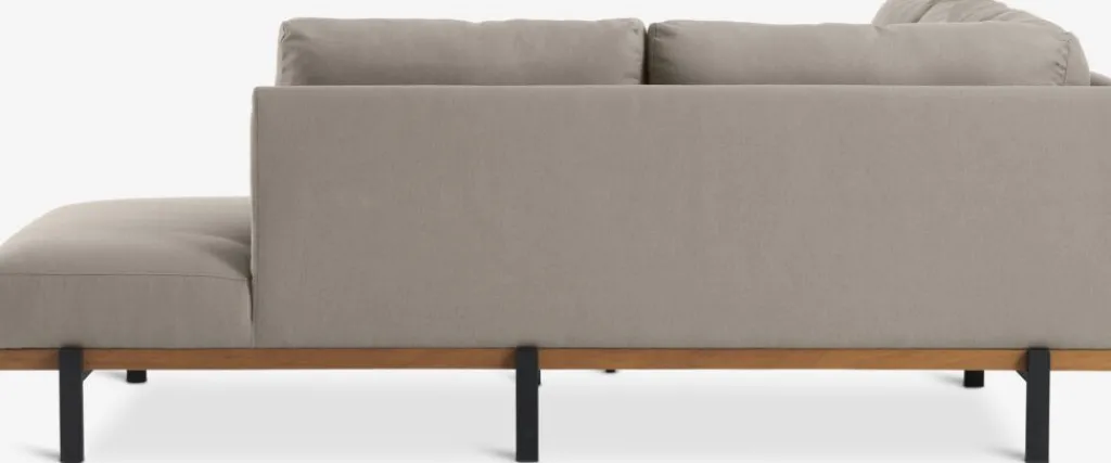 Conjuntos Mesa Y Sillas De Jardín|Muebles De Jardín>JYSK HELAGS + ELLEKILDEConjunto jardín HELAGS negro + ELLEKILDE 5 plazas topo