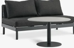 Conjuntos Mesa Y Sillas De Jardín|Muebles De Jardín>JYSK HELAGS + VOSSConjunto jardín HELAGS + VOSS 2 plazas negro