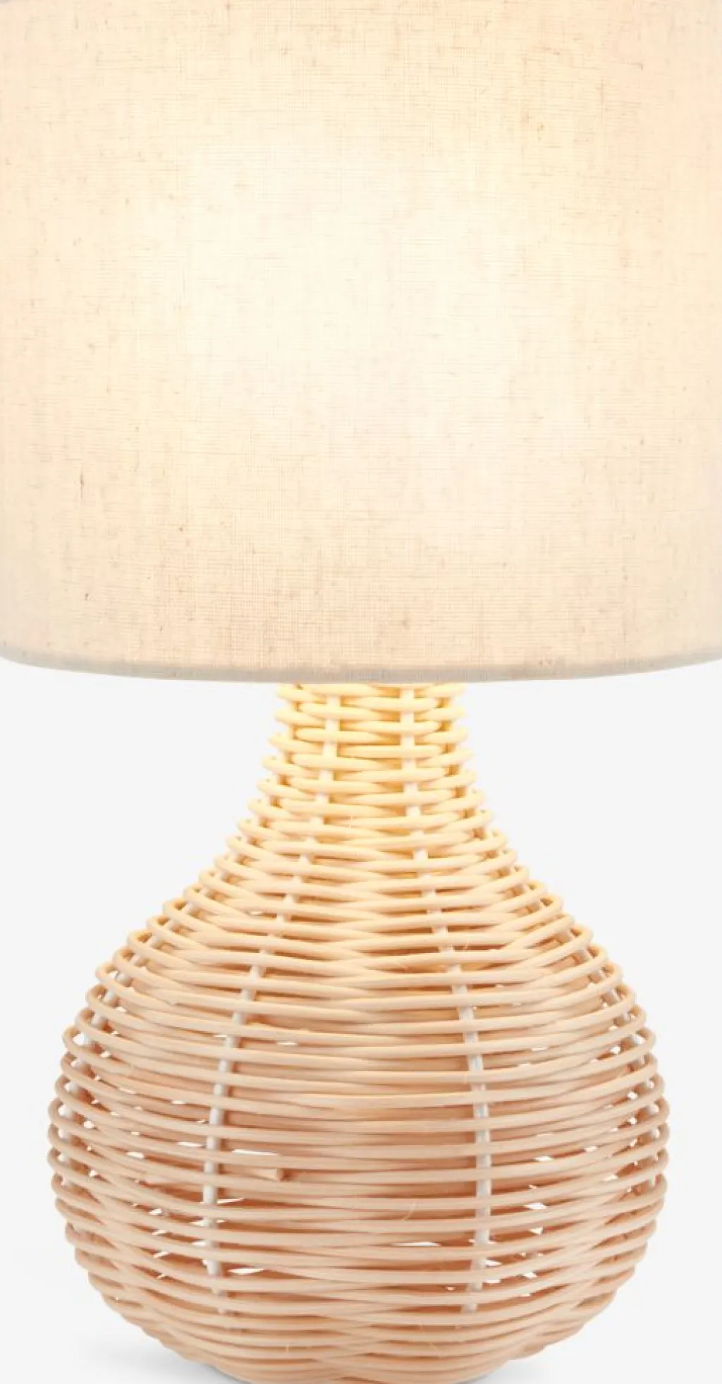 Lámparas>JYSK HELMERLámpara de mesa HELMER Ø17xA32cm natural