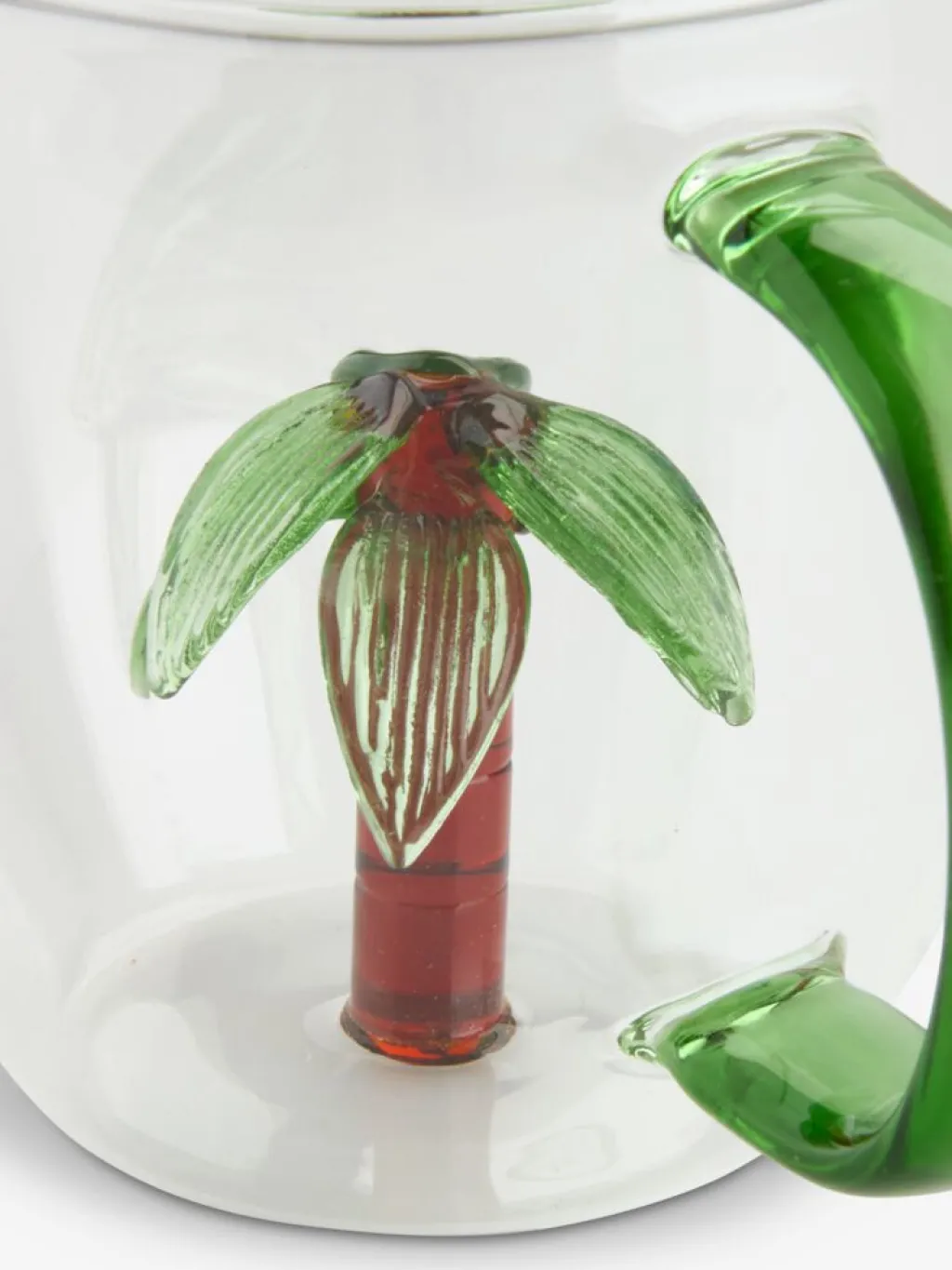 Vasos Y Tazas>JYSK HILMERTaza HILMER Ø8xA9cm 32cl cristal con palmera