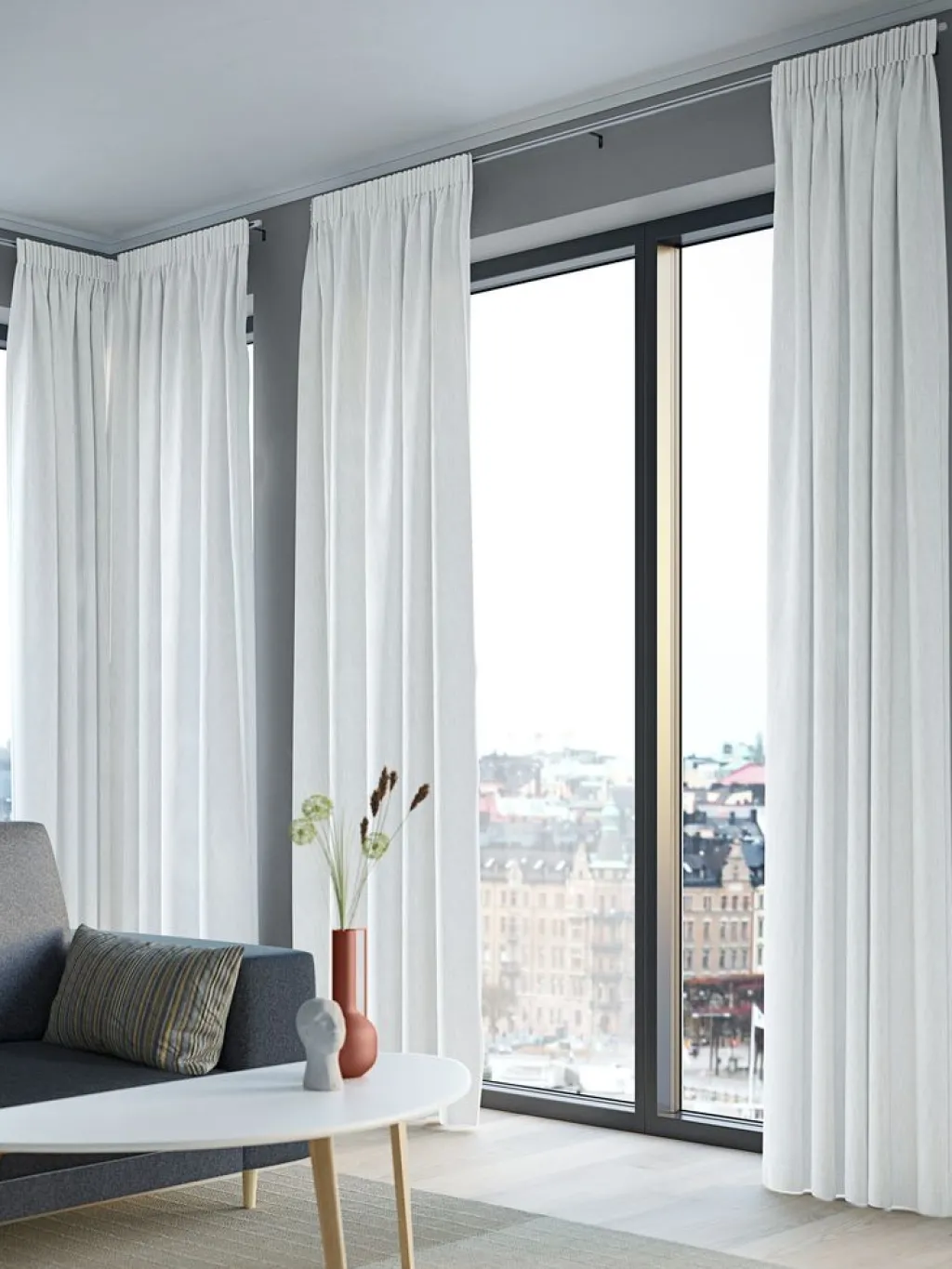 Cortinas Gruesas>JYSK HITRACortina HITRA 1x140x300 beis