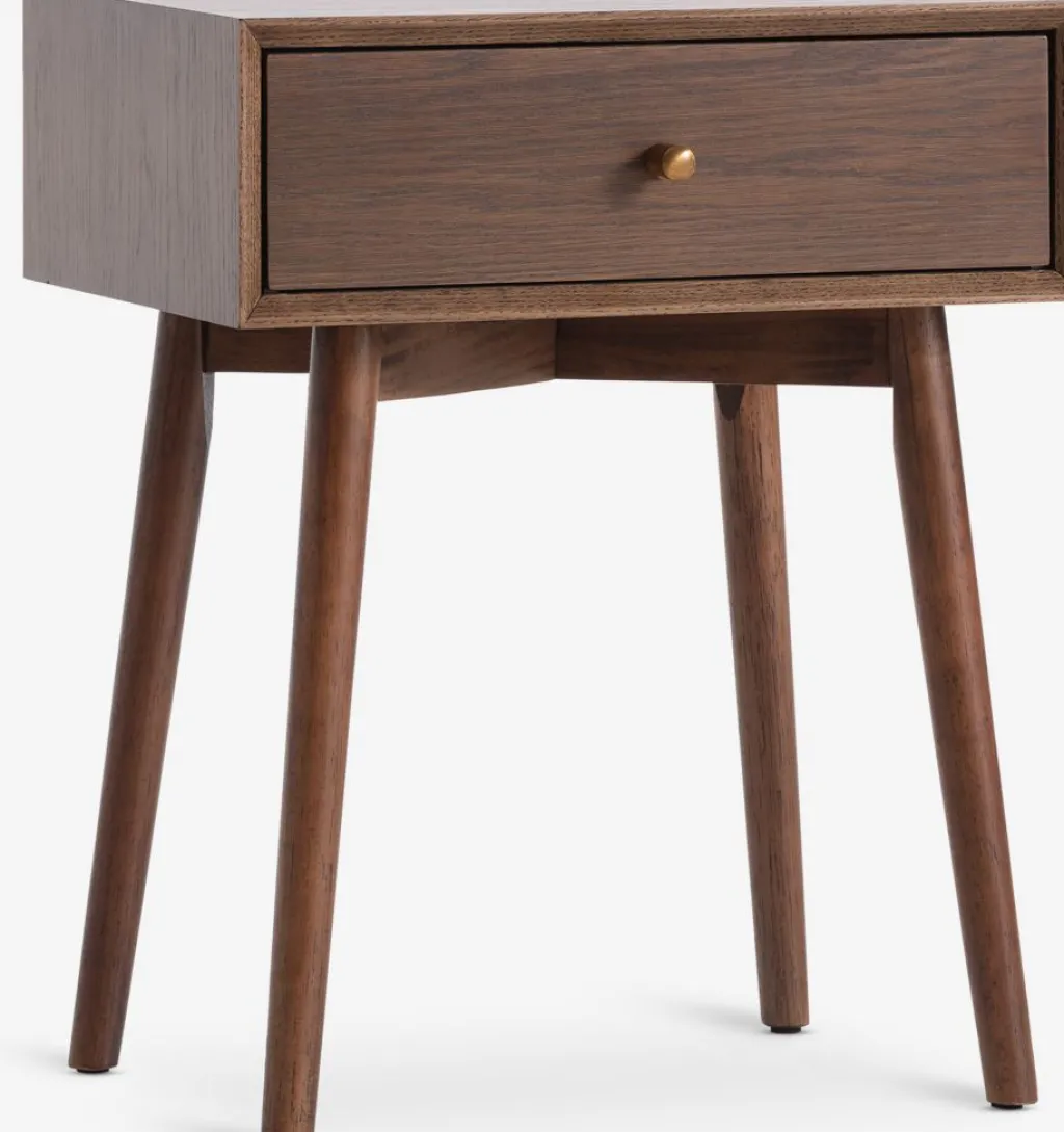 Mesitas De Noche|Mesitas De Noche>Royal Oak HOKKSUNDMesita de noche HOKKSUND 1 cajón Roble oscuro