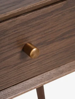 Mesitas De Noche|Mesitas De Noche>Royal Oak HOKKSUNDMesita de noche HOKKSUND 1 cajón Roble oscuro