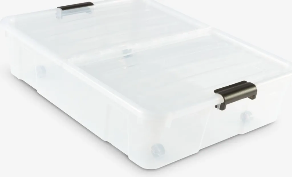 Todas Las Cestas|Almacenaje De Plástico>JYSK HOME BOXCaja bajo cama HOME BOX A56xL70xA19 49L con tapa