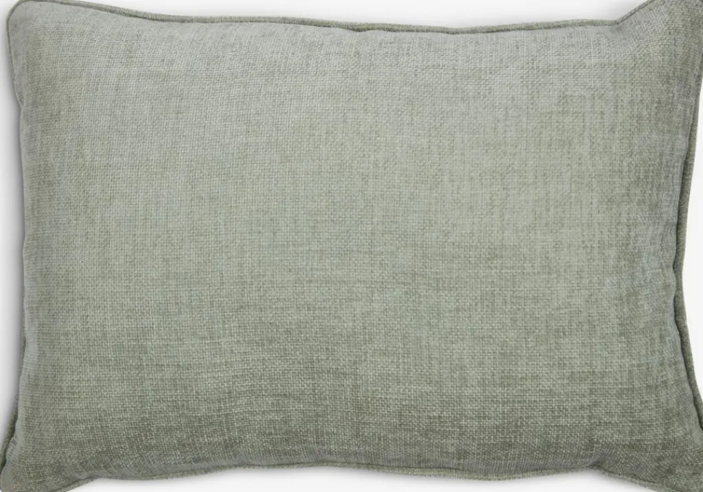 Cojines>JYSK HORNFIOLCojín HORNFIOL 35x50 chenilla verde Verde empolvado