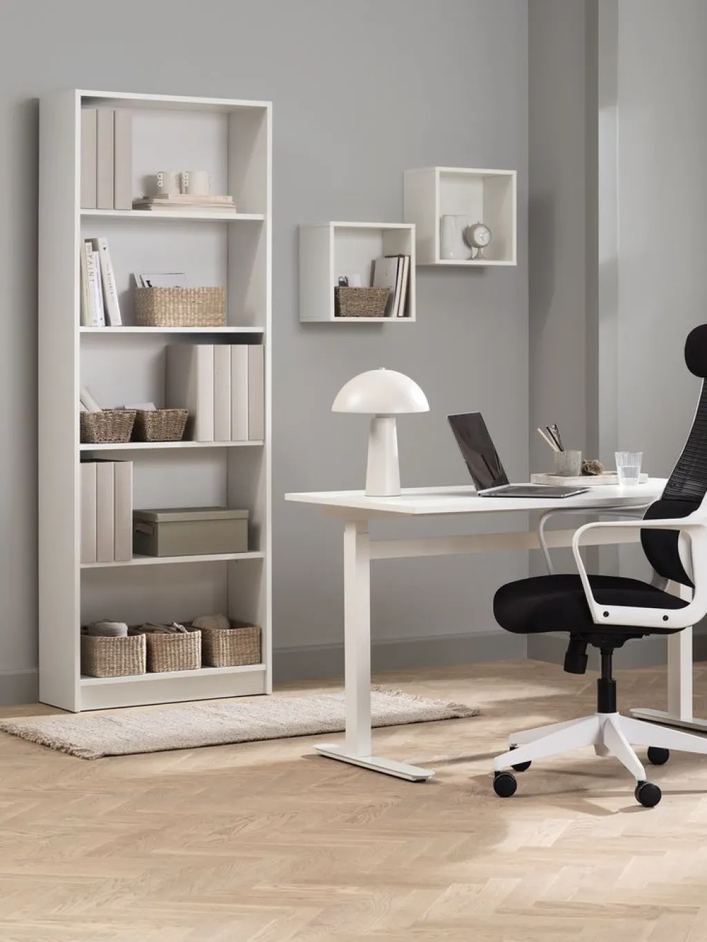 Estanterias Y Librerías|Estanterias Y Librerías>JYSK HORSENSLibrería HORSENS 5 estantes Blanco