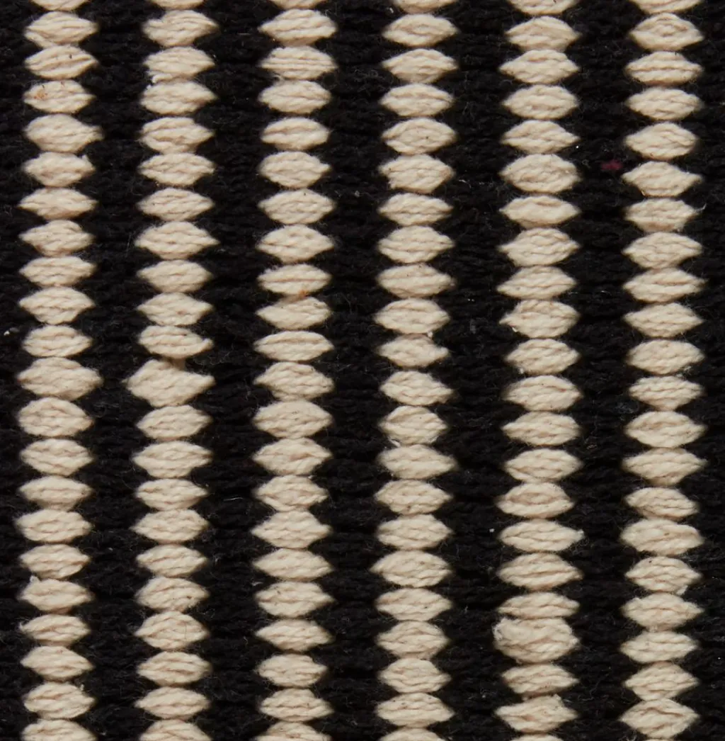 Alfombras Pequeñas|Alfombras>JYSK HOSTAAlfombra HOSTA 65x140 negro/beis