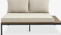 Conjuntos Mesa Y Sillas De Jardín|Muebles De Jardín>JYSK HOUConjunto jardín HOU chaise longue 6 plazas madera dura