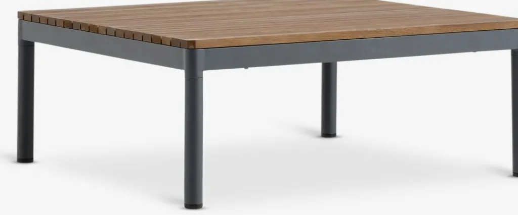 Conjuntos Mesa Y Sillas De Jardín|Muebles De Jardín>JYSK HOUConjunto jardín HOU chaise longue 6 plazas madera dura