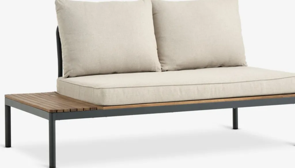 Conjuntos Mesa Y Sillas De Jardín|Muebles De Jardín>JYSK HOUConjunto jardín HOU chaise longue 6 plazas madera dura