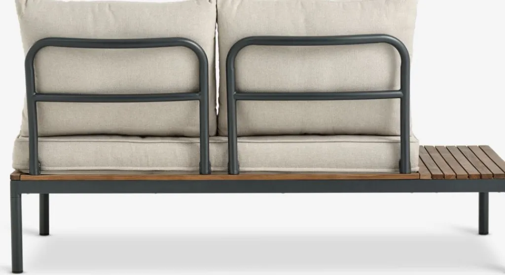 Conjuntos Mesa Y Sillas De Jardín|Muebles De Jardín>JYSK HOUConjunto jardín HOU chaise longue 6 plazas madera dura