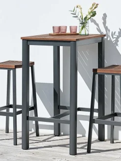 Mesas De Jardín>JUTLANDIA HOVMARKENMesa de bar HOVMARKEN A55xL70 madera dura