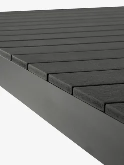 Conjuntos Mesa Y Sillas De Jardín>JYSK HSTEHAVE + KRISTIANSTADMesa HESTEHAVE L205/275 negro + 4 sillas KRISTIANSTAD verde