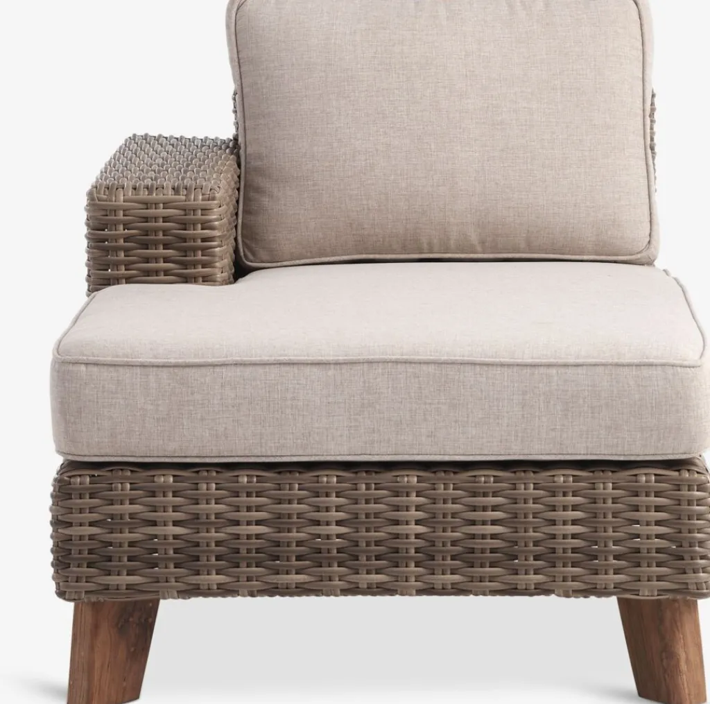 Muebles De Jardín|Tumbonas>JYSK HUSAATumbona HUSAA A88xL162 derecha natural