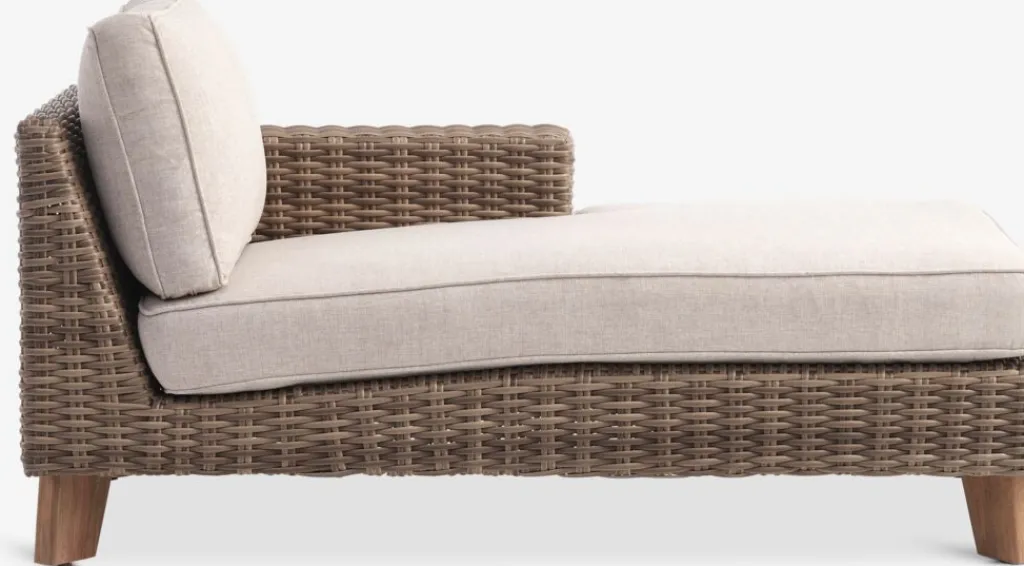 Muebles De Jardín|Tumbonas>JYSK HUSAATumbona HUSAA A88xL162 izquierda natural