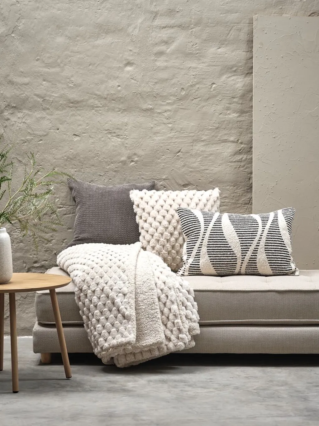 Mantas>JYSK HVIDBLOMMEManta HVIDBLOMME 150x200 beis