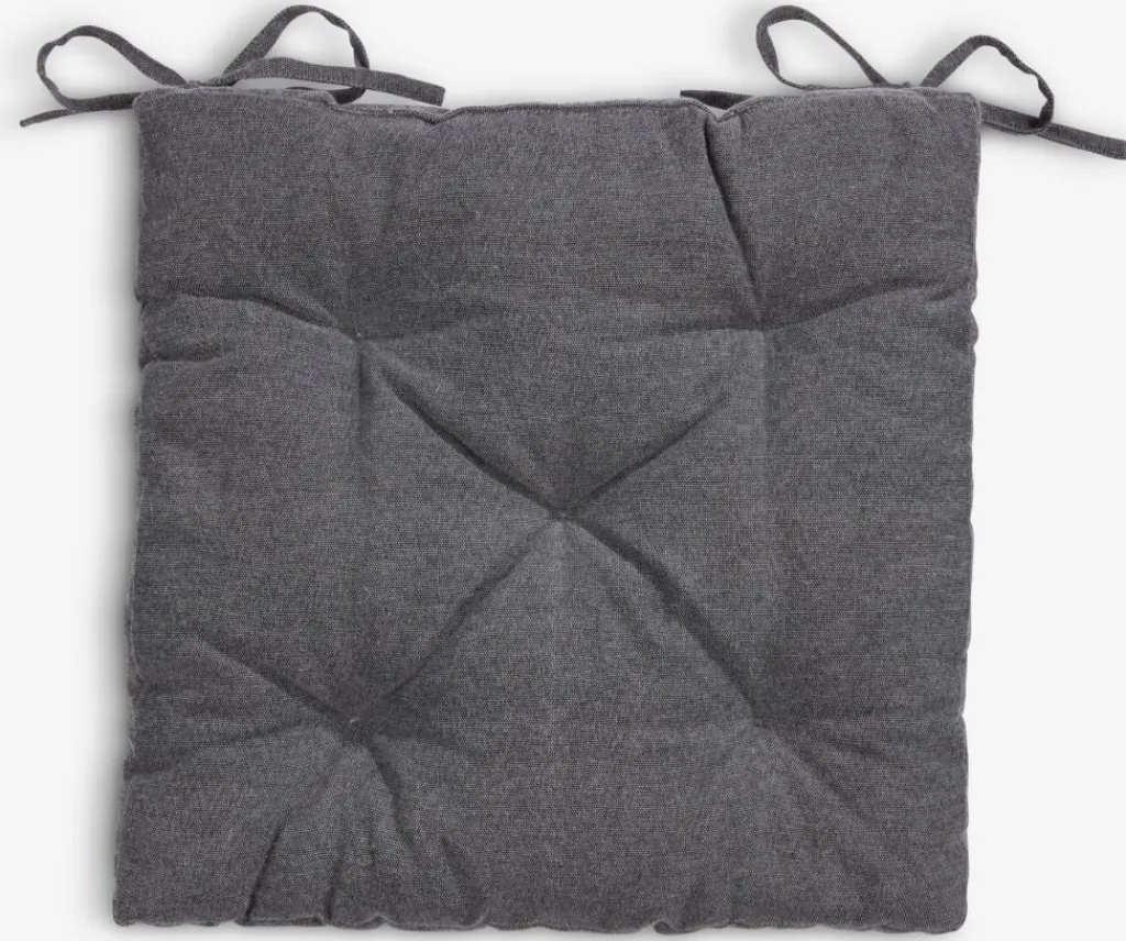 Cojines De Asiento>JYSK HVITLYNGCojín de asiento HVITLYNG 40x40x4 gris Gris antracita