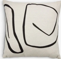 Cojines>JYSK HVITVEISCojín HVITVEIS 45x45 blanco crudo/negro