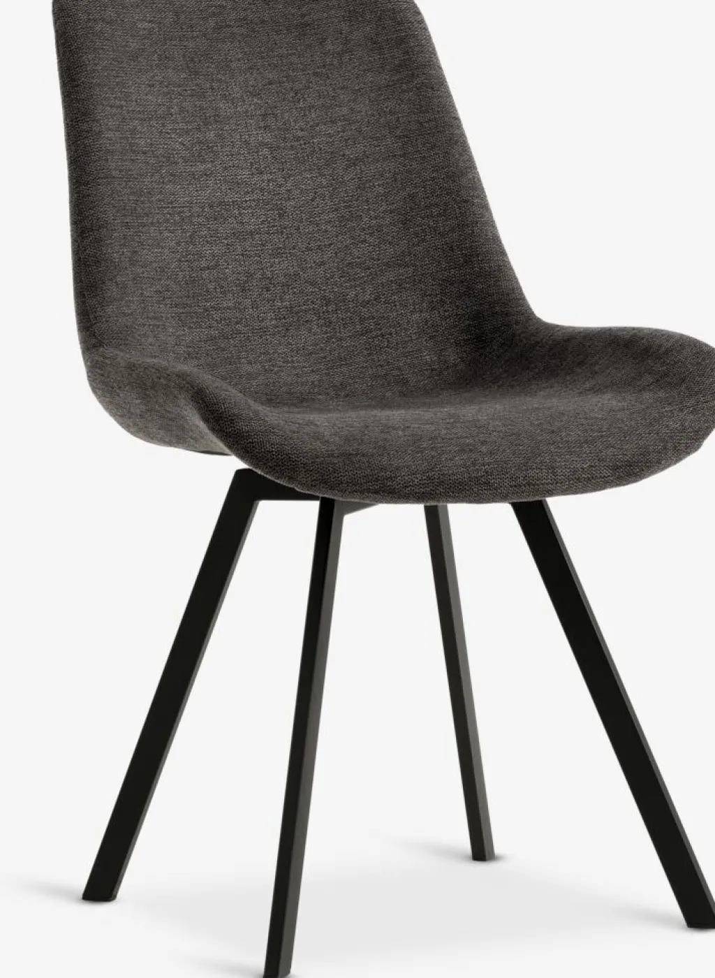 Sillas De Comedor>JYSK HYGUMSilla de comedor HYGUM giratoria /negro Gris