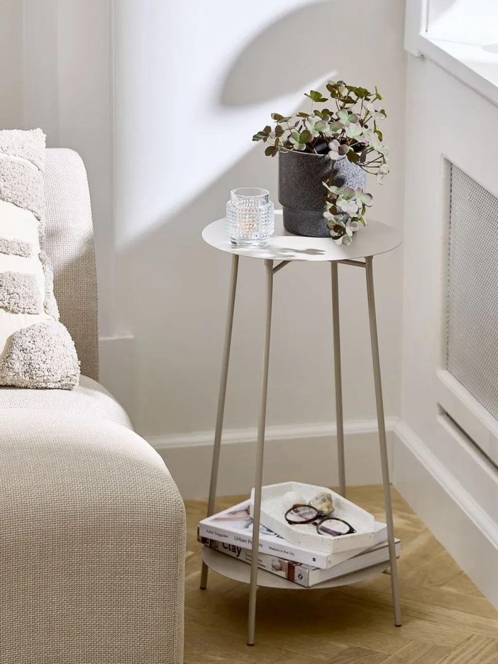 Accesorios Decoracion>JYSK IBSoporte IB Ø35xA60cm beis
