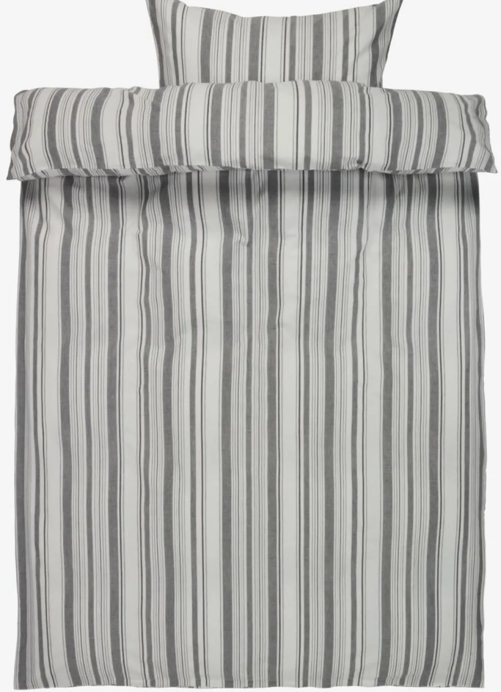 Juegos De Funda Nórdica>KRONBORG IDAGOLDJuego funda nórdica hilo teñido IDA 155x220 blanco/negro