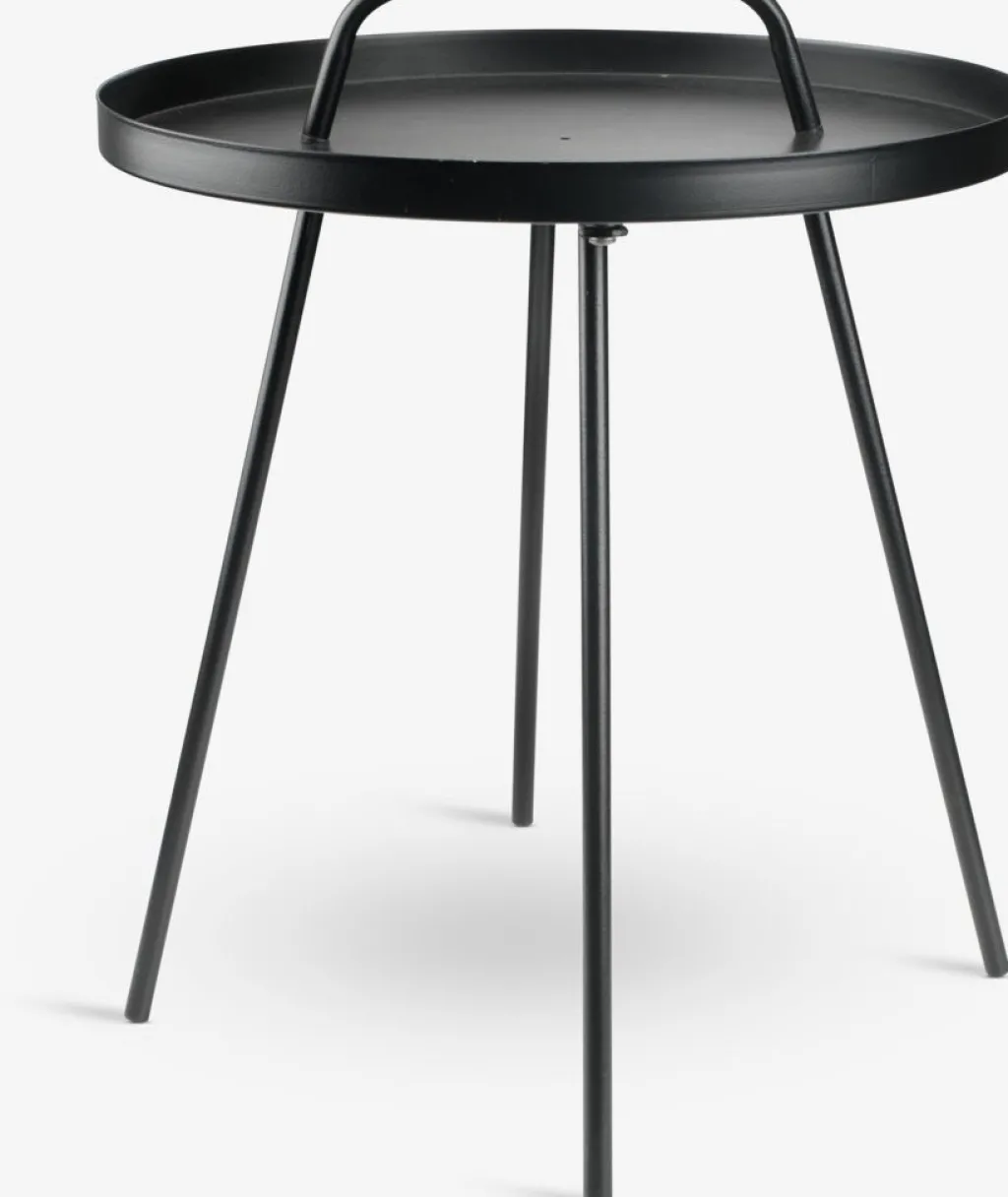 Mesas De Jardín|Muebles De Jardín>JYSK IDREMesa auxiliar IDRE Ø45xA52 negro