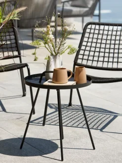 Mesas De Jardín|Muebles De Jardín>JYSK IDREMesa auxiliar IDRE Ø45xA52 negro