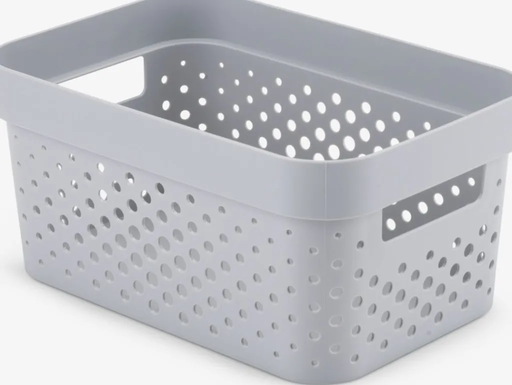 Todas Las Cestas|Almacenaje De Plástico>JYSK INFINITYCesta INFINITY 4,5L plástico Gris