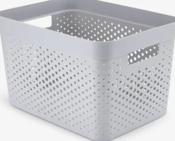 Todas Las Cestas|Almacenaje De Plástico>JYSK INFINITYCesta INFINITY 17L plástico Gris