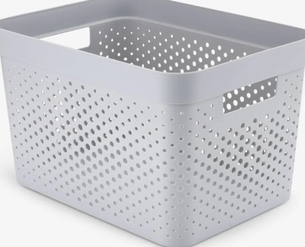 Todas Las Cestas|Almacenaje De Plástico>JYSK INFINITYCesta INFINITY 17L plástico Gris