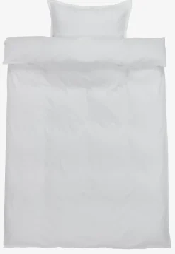 Juegos De Funda Nórdica>KRONBORG INGEBORGGOLDJuego funda nórdica satén INGEBORG 155x220 Blanco