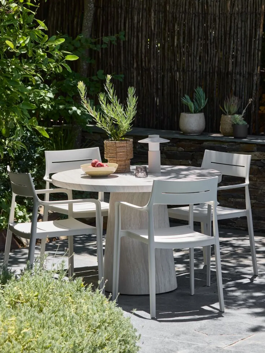 Sillas De Jardín>JYSK INGSTRUPSilla apilable INGSTRUP beis Beige