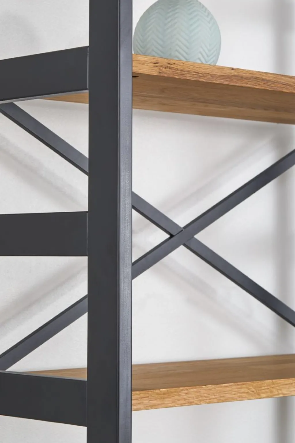 Estanterias Y Librerías|Estanterias Y Librerías>Royal Oak INTRUPEstantería INTRUP ancha 3 estantes negro/roble natural Roble natural+Negro
