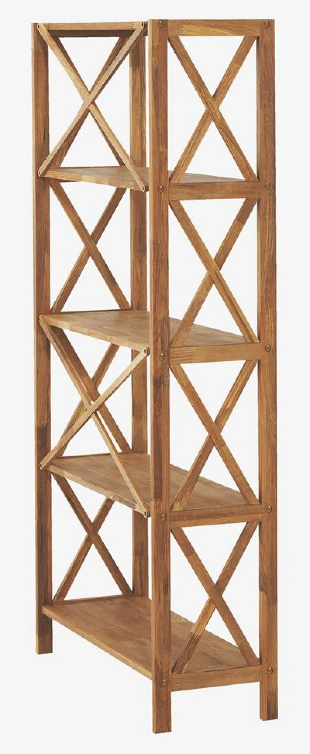 Estanterias Y Librerías|Estanterias Y Librerías>Royal Oak JANNERUPEstantería JANNERUP ancha 5 estantes roble natural