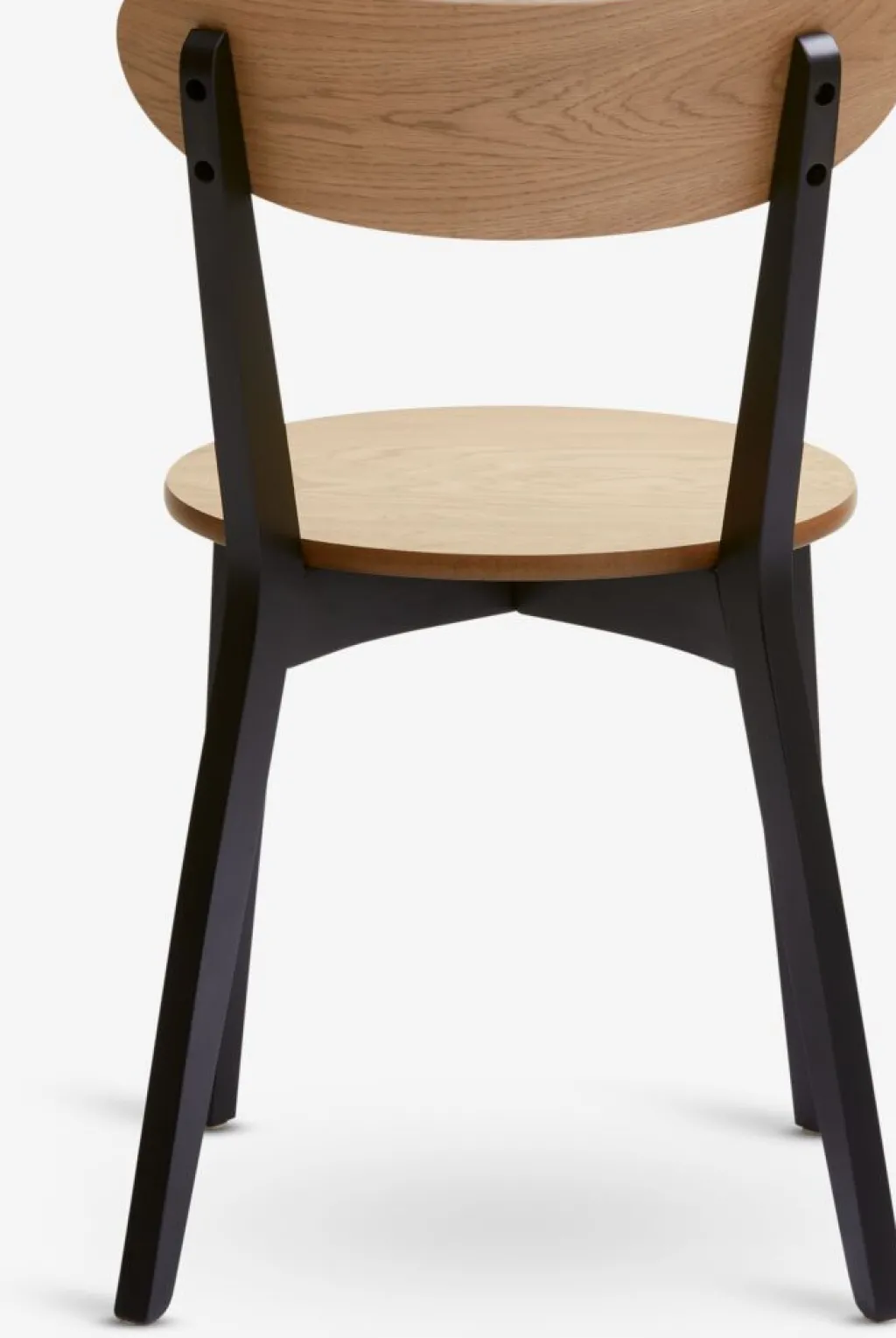 Sillas De Comedor>JYSK JEGINDSilla de comedor JEGIND roble natural /negro