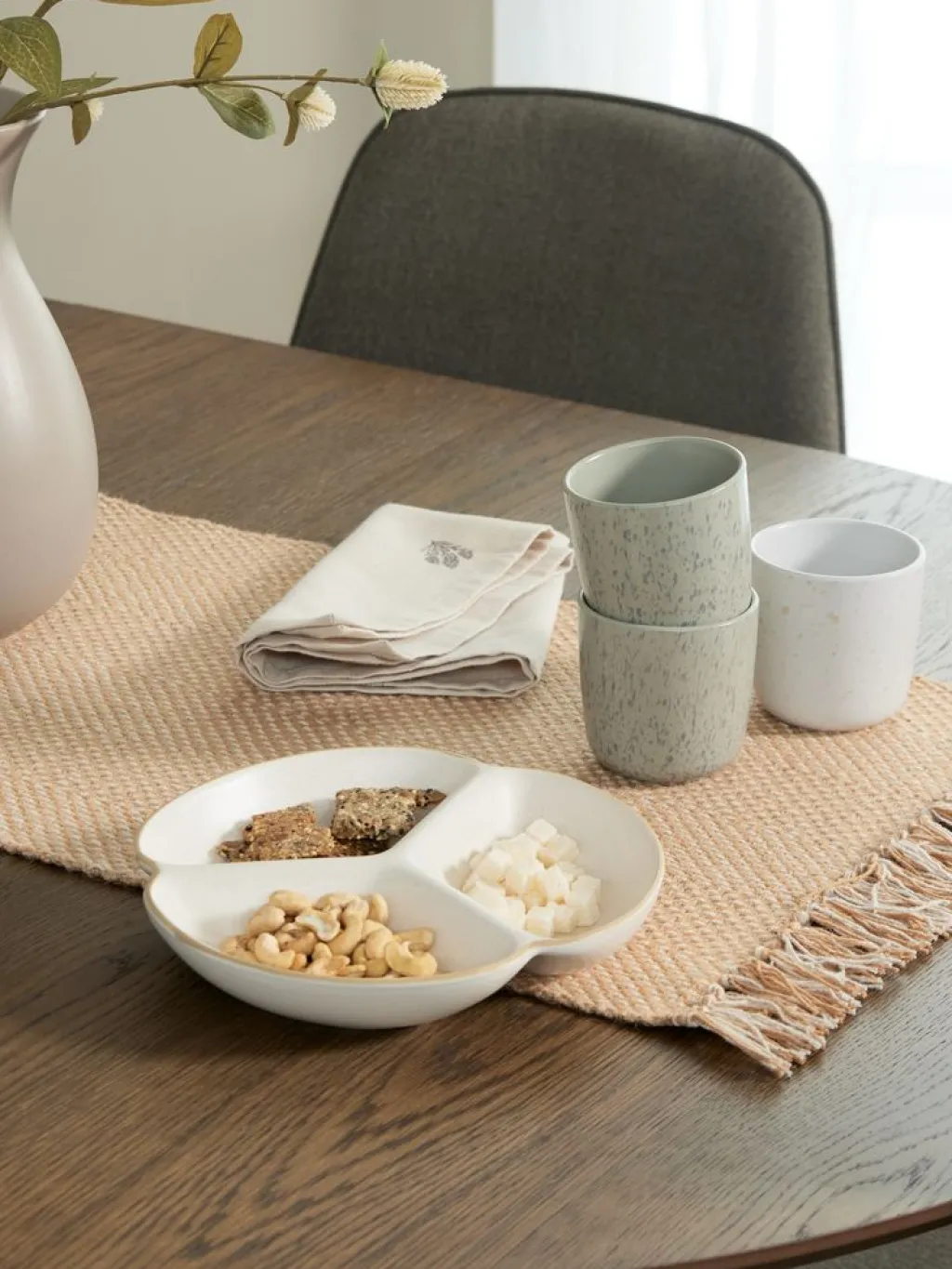 Platos, Boles Y Cubiertos>JYSK JENSENBol JENSEN Ø22xA4cm blanco