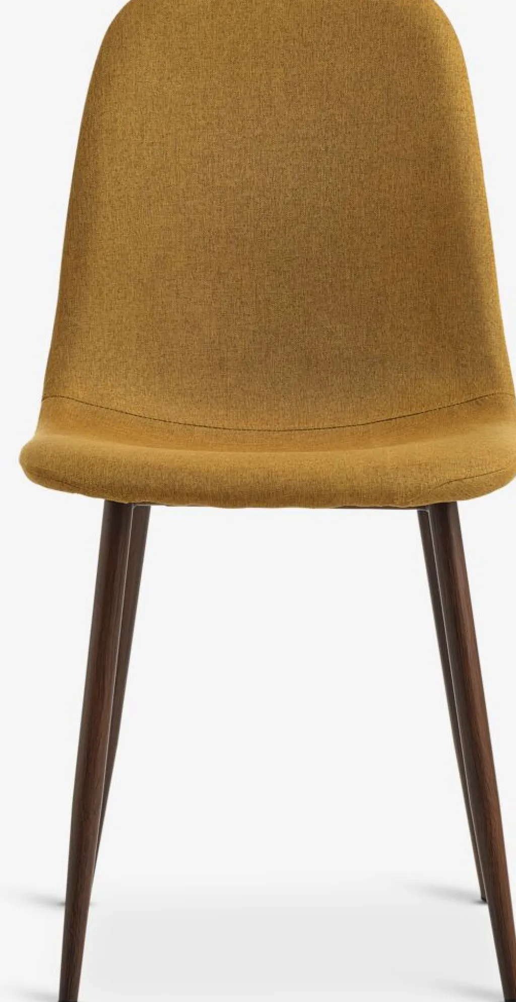 Sillas De Comedor>JYSK JONSTRUPSilla de comedor JONSTRUP tela curri/color roble oscuro Curry