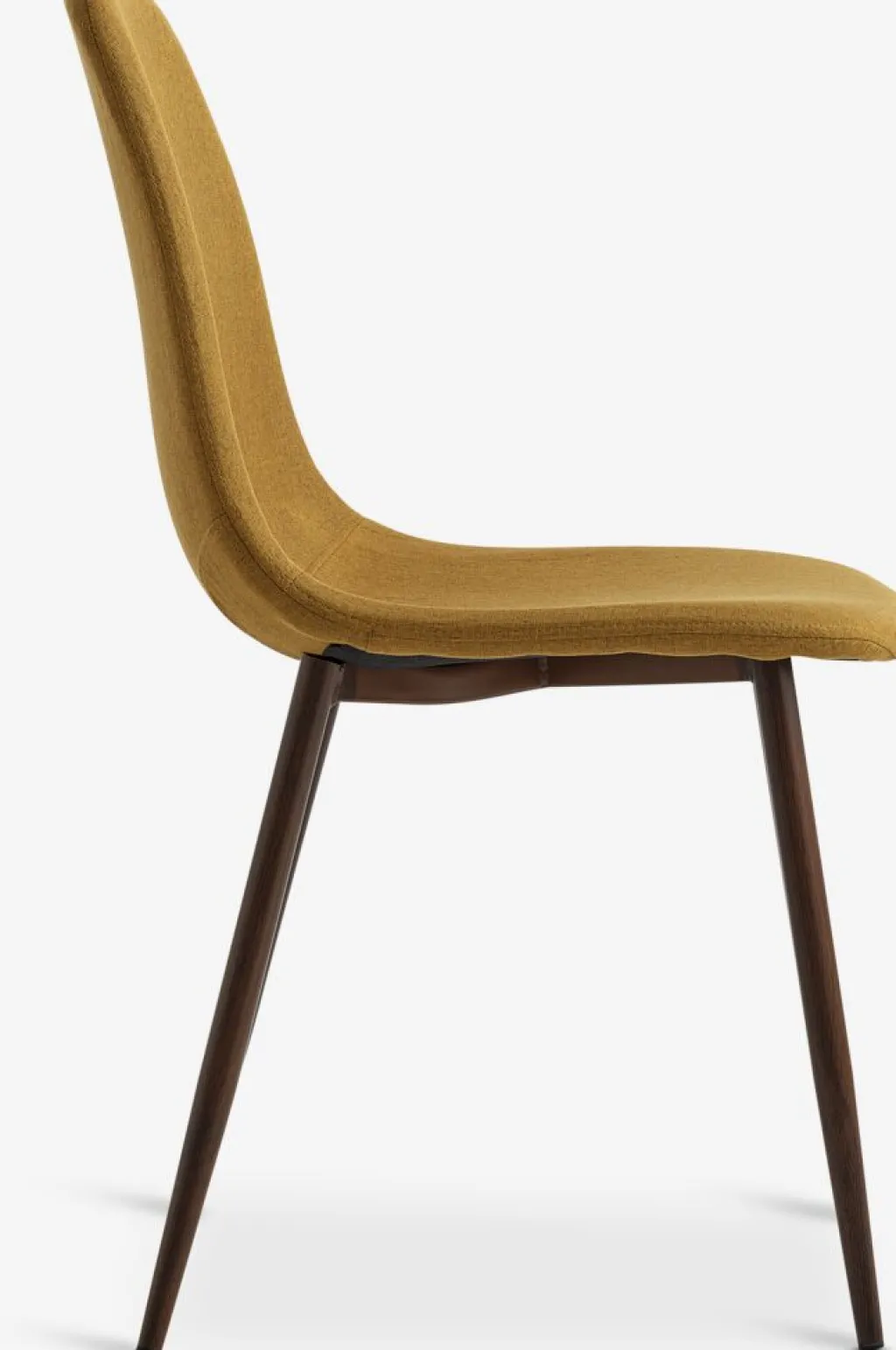 Sillas De Comedor>JYSK JONSTRUPSilla de comedor JONSTRUP tela curri/color roble oscuro Curry