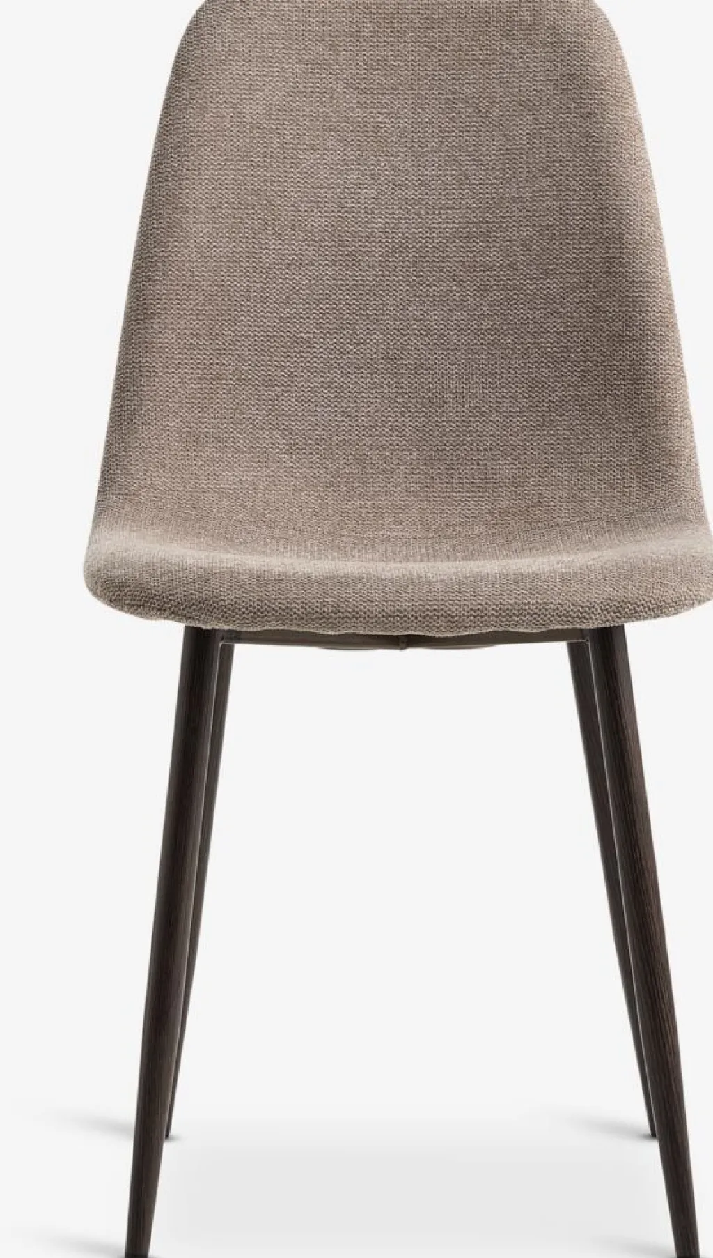 Sillas De Comedor>JYSK JONSTRUPSilla de comedor JONSTRUP tela beis/color roble oscuro Beige